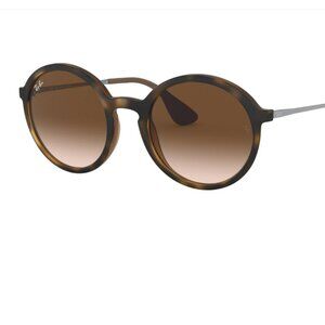 Ray-Ban Sunglasses RB4222 865/13 Havana and Brown Round